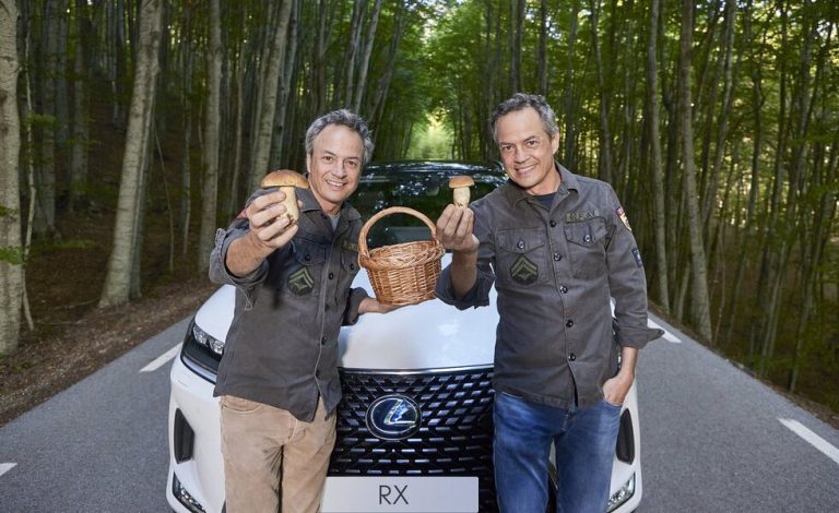 Los hermanos Torres se embarcan en un viaje gastronómico con el Lexus RX