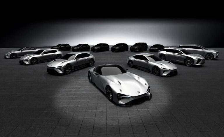Lexus comienza a escribir su electrizante futuro
