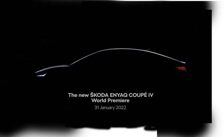 Skoda Enyaq Coupé iV. La versión coupé ya tiene fecha de presentación