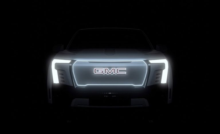 GMC Sierra Denali EV. Comienza a tomar forma