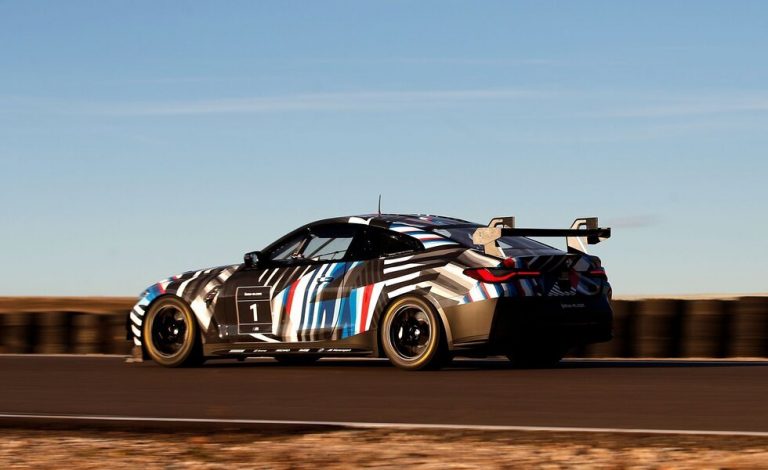 El BMW M4 GT4 2023 se pone a prueba en Almería