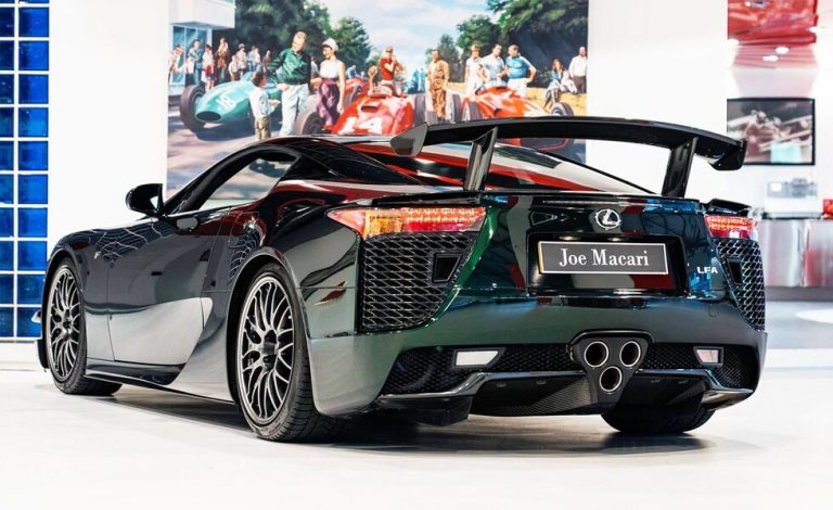 Lexus LFA Nürburgring Edition. Una unidad a la venta