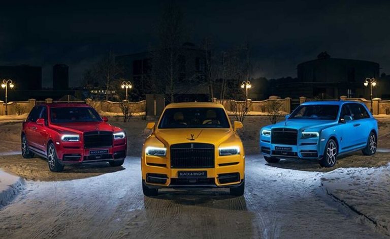 Rolls-Royce Cullinan Black and Bright. Inspirados en la noche moscovita