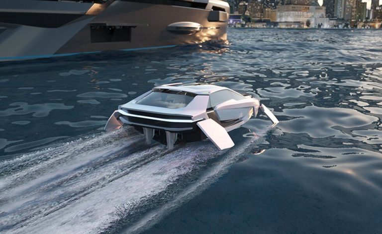 Centrostiledesign propone surcar las olas en silencio con el yate eléctrico Future-E
