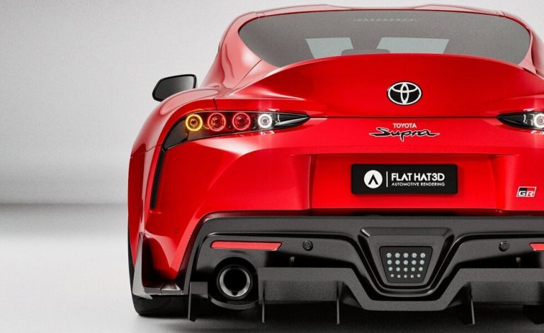 Flat HAT3D ha creado estos pilotos para el Toyota GR Supra