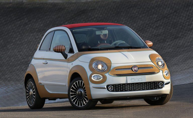 Fiat 500 C. El primer convertible del 500 se cubre de cuero