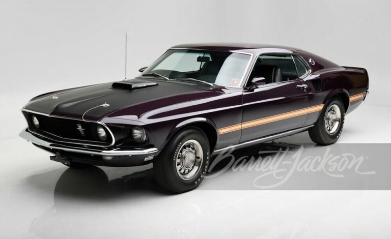 El mítico Mustang Mach 1 de 1969 sale a subasta