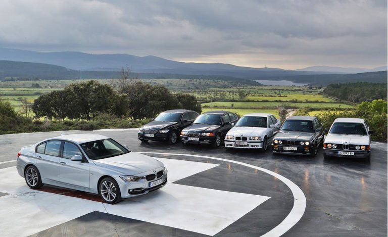 BMW Serie 3: Las 6 generaciones, frente a frente. Todo ha cambiado  para seguir igual