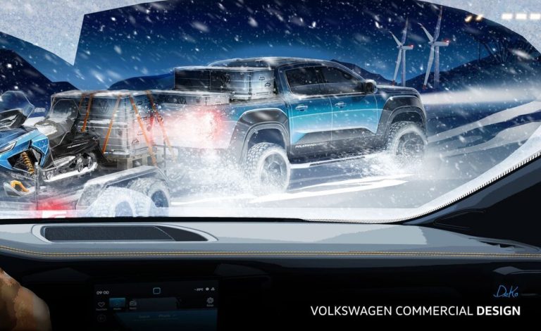 El nuevo Volkswagen Amarok se insinúa