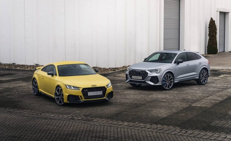 Audi ya ofrece colores mate en las gamas TT y Q3
