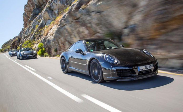 Porsche 911. El restyling camuflado de paseo por Sudáfrica