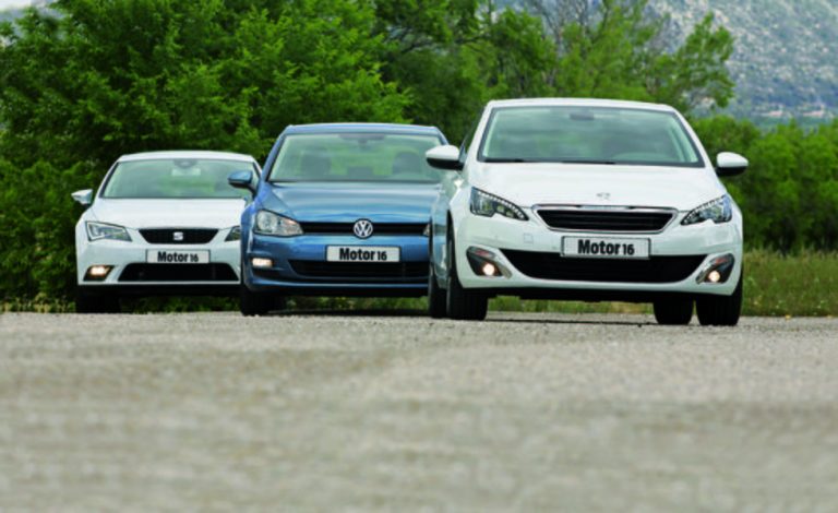 Peugeot 308, Seat León, Volkswagen Golf: ¿pueden convivir tres reyes?