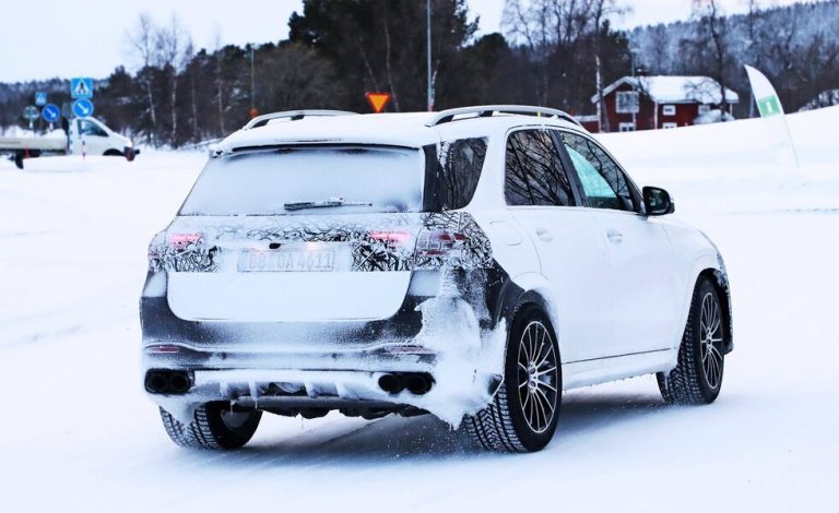 Mercedes GLE 53 AMG 2022. Se destapa en la nieve