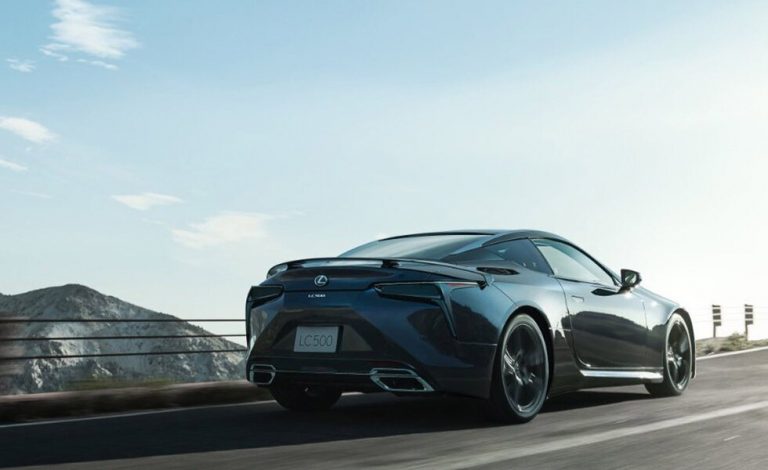 Lexus LC Coupé. Ahora con alerón de fibra de carbono