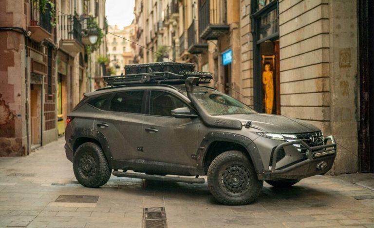 Hyundai Tucson. Una bestia para la película 'Uncharted'