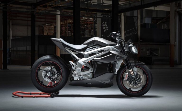 Triumph TE-1. Así es su futura moto eléctrica