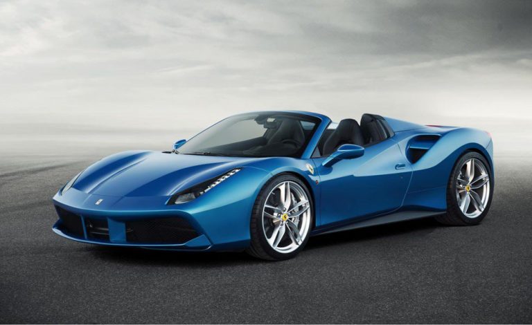 Ferrari 488 Spider. Alta velocidad a techo descubierto