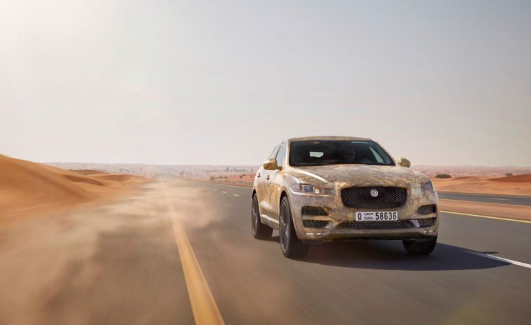 Jaguar F-Pace: calienta… y enfría motores