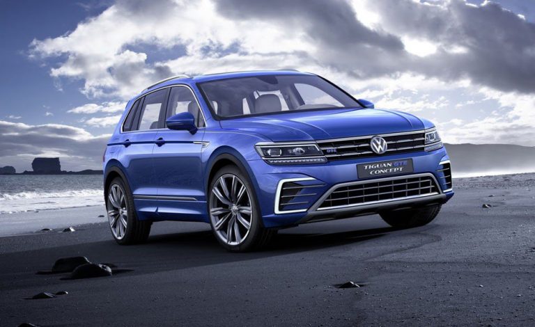 Volkswagen Tiguan GTE Concept. Con 218 CV y un consumo de 1,9 l/100 km