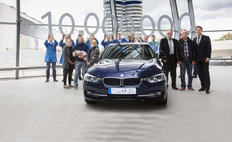 BMW Serie 3 Sedán. Se entrega la unidad 10 millones en el BMW Welt