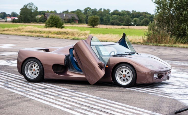 Koenigsegg Prototype. Este el primer coche de Christian Von Koenigsegg