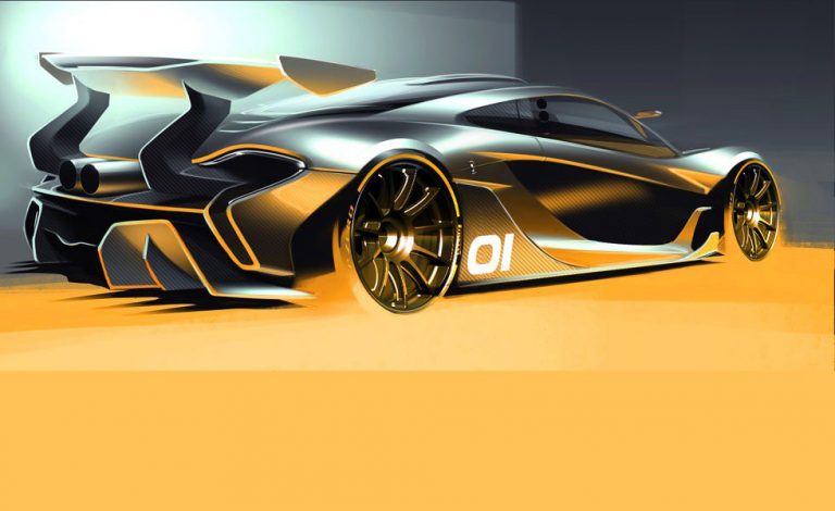 McLaren P1 GTR. Tremendo