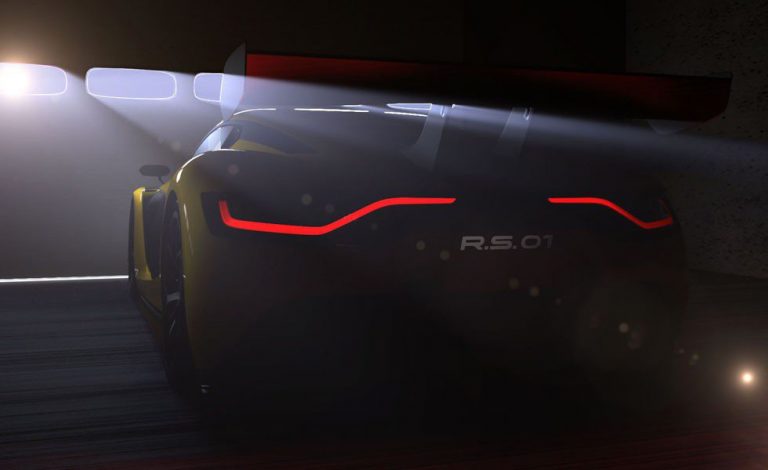 El supercoche de Renault se llama RS 01