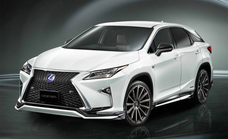 Lexus RX TRD. Comportamiento y aerodinámica mejorados