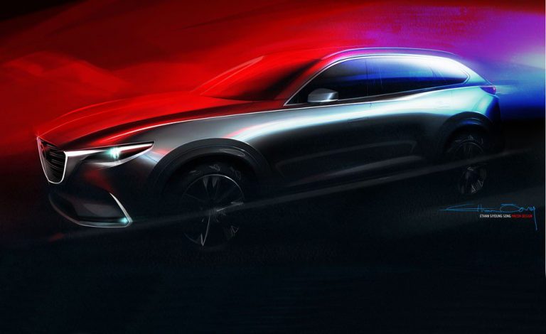Mazda CX-9 Concept. Lo vamos a ver en el próximo Salón de Los Ángeles