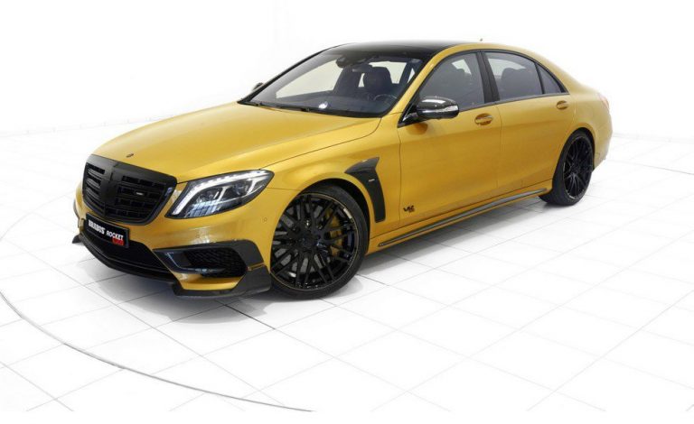 Brabus Rocket 900 Desert Gold Edition. Un verdadero cohete dorado