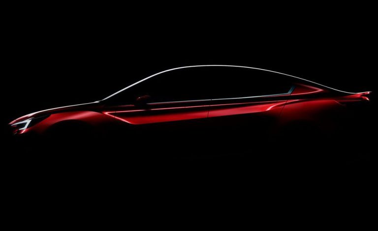 Subaru Impreza Sedán Concept. Elegancia dinámica