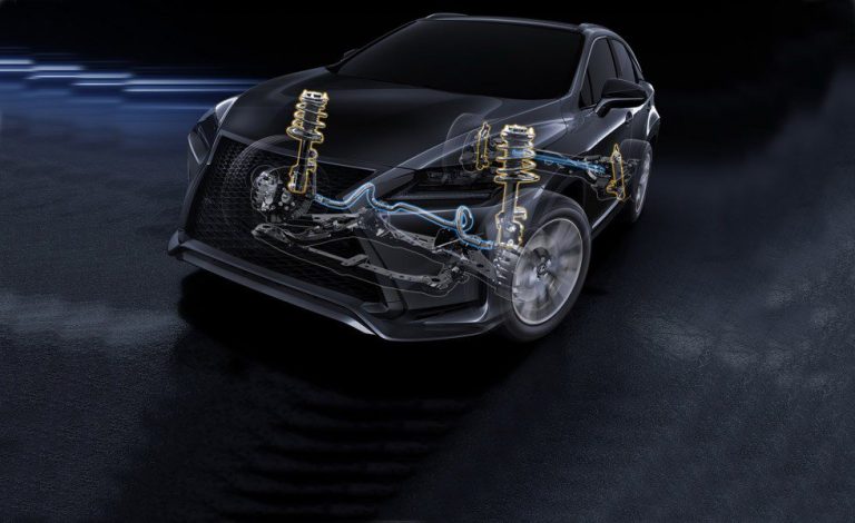 Lexus RX 450h. Este es su sistema de suspensión adaptativa AVS