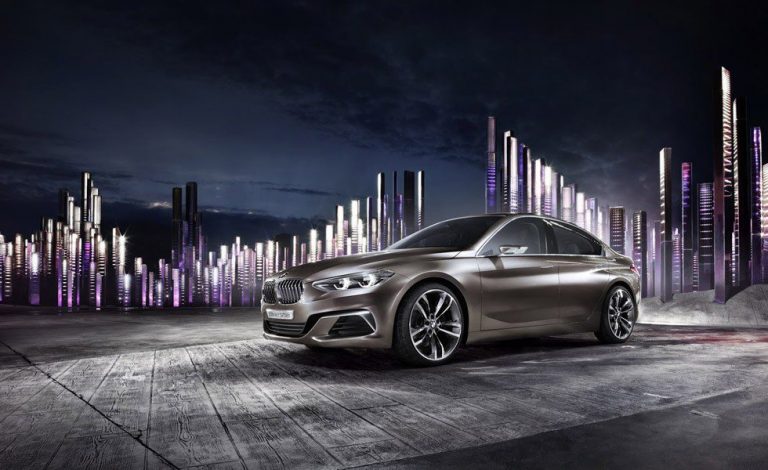 BMW Compact Sedán Concept. Temblad A3 Sedán y CLA