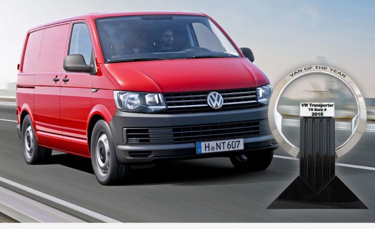 Mejor furgoneta del año. Título para el VW Transporter
