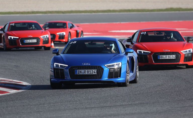 Audi R8 Plus. Piloto por un día
