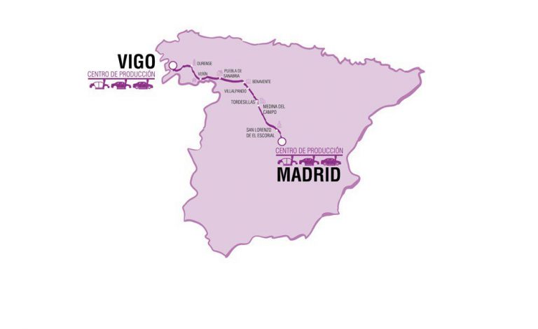 Un prototipo de Peugeot Citroën viene de Vigo a Madrid en modo autónomo