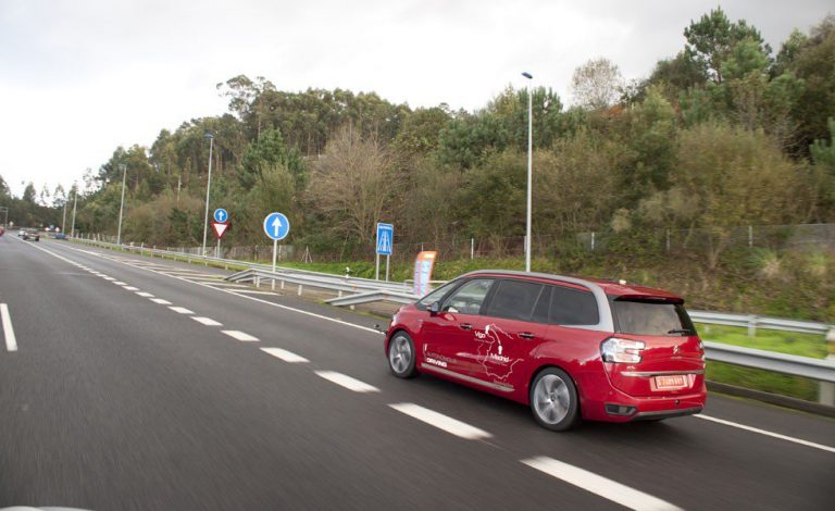 El coche autónomo de PSA Peugeot Citroën, camino de Madrid