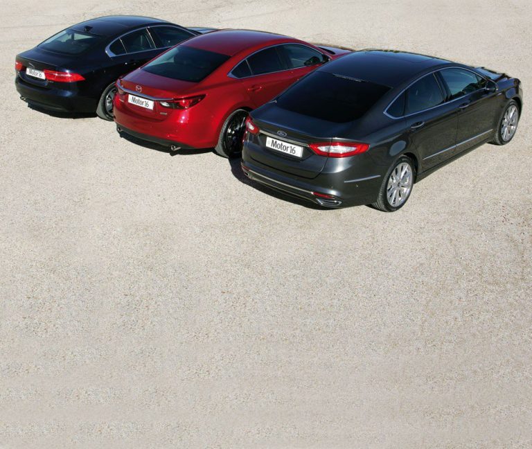 Ford Mondeo Vignale 2.0 TDCI/ Jaguar XE 2.0 d/ Mazda 6 2.2 Skyactiv-D. Esto se pone duro