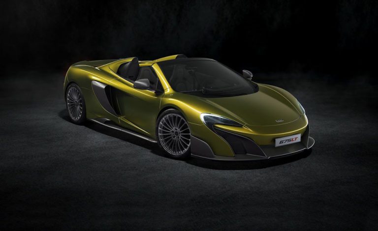 McLaren 675LT Spider. Este es el roadster más veloz de Woking