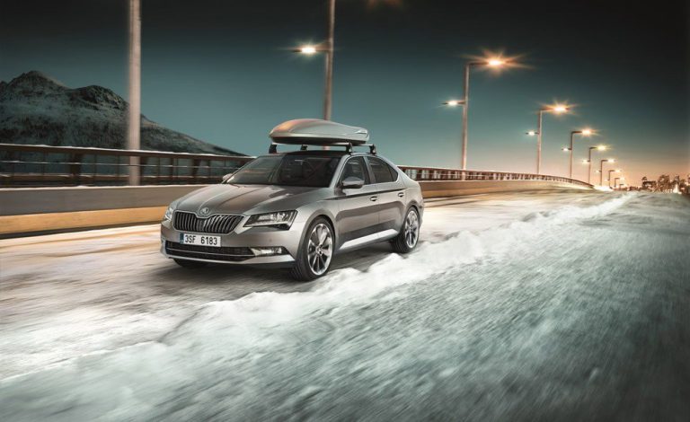 Accesorios de invierno de Skoda. Simply Clever también bajo cero