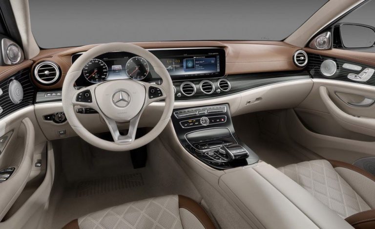 Mercedes Clase E 2016. Este es el aspecto de su habitáculo