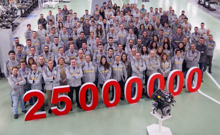 Renault Valladolid. 25 millones de motores