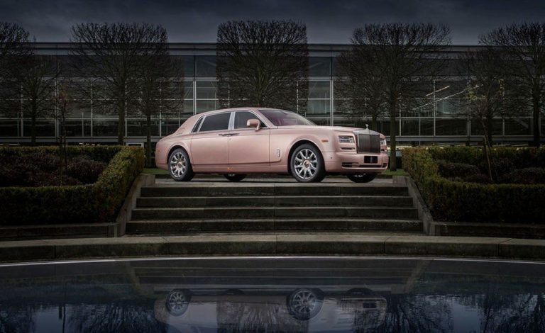 Rolls Royce Phantom LWB Sunrise. Con un color hipnotizador