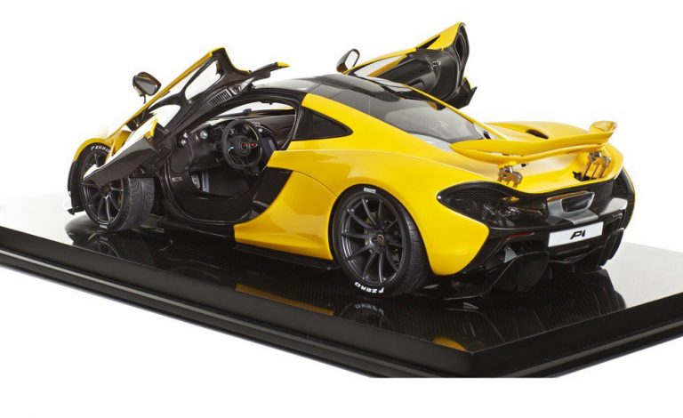 McLaren P1. Exclusividad incluso en miniatura