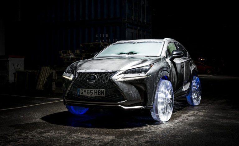 Lexus NX. Ahora con ruedas de hielo