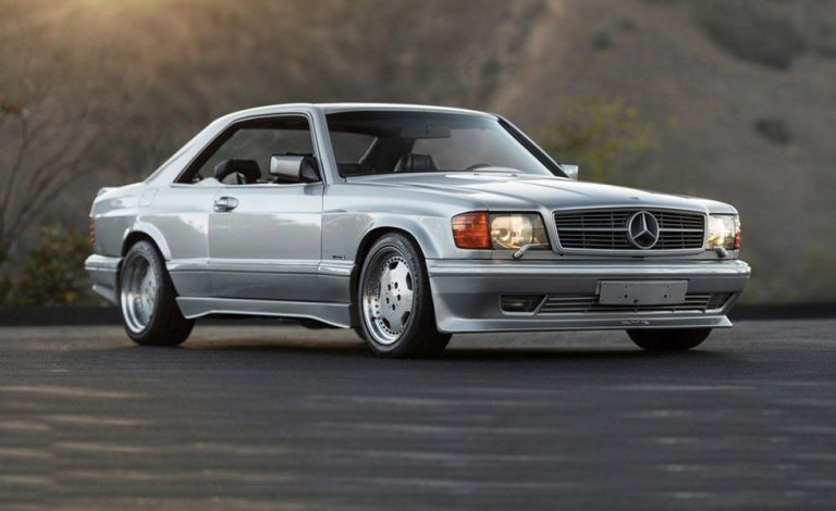 Mercedes-AMG 560 SEC. Así era la deportividad en 1989