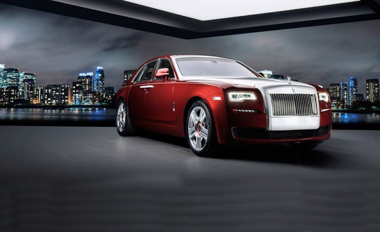 Rolls Royce Ghost Red Diamond Edition. Creado para la realeza