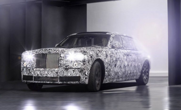Rolls Royce Project Cullinan. Comienzan a probar su plataforma de aluminio