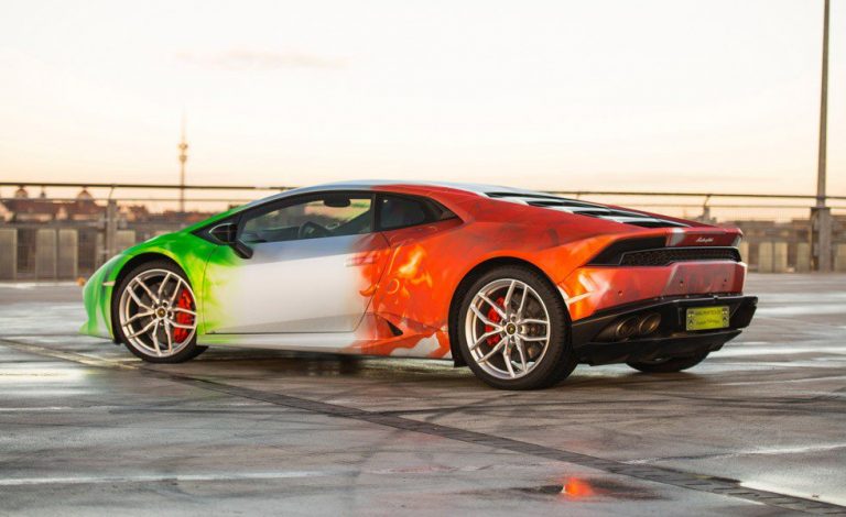 Lamborghini Huracán LP 610-4 Print Tech. Una decoración de lo más extravagante