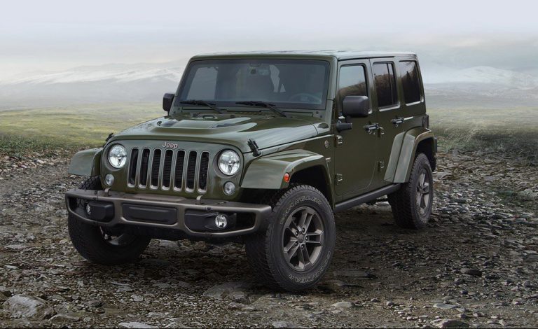 Jeep edición especial 75 aniversario. Una gama con mucho estilo
